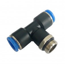 TEE CENTRAL GIRATÓRIA 06 MM X 1/4 TUBO X BSP